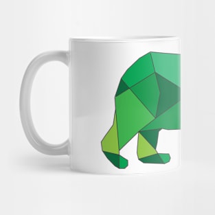 Wildlife green bear Mug